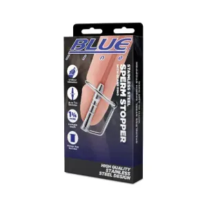 Blue Line STAINLESS STEEL SPERM STOPPER WITH GLANS RING