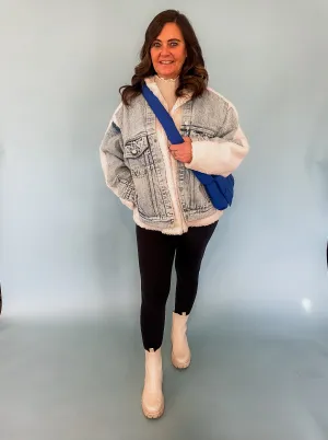 Denim & Sherpa Jacket