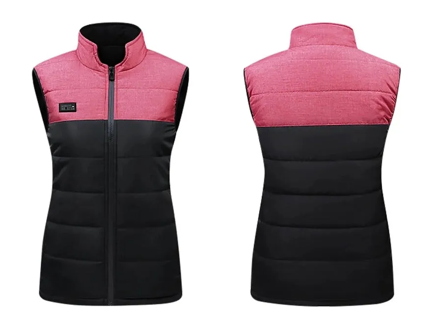 Heated Vest Four Control 21 Areas Heat Heating Vest USB Charging Vest