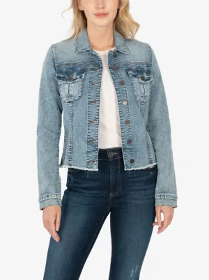 Kara Jacket-No Waist W Fray [Standard W Medium-KJ0314MA9]