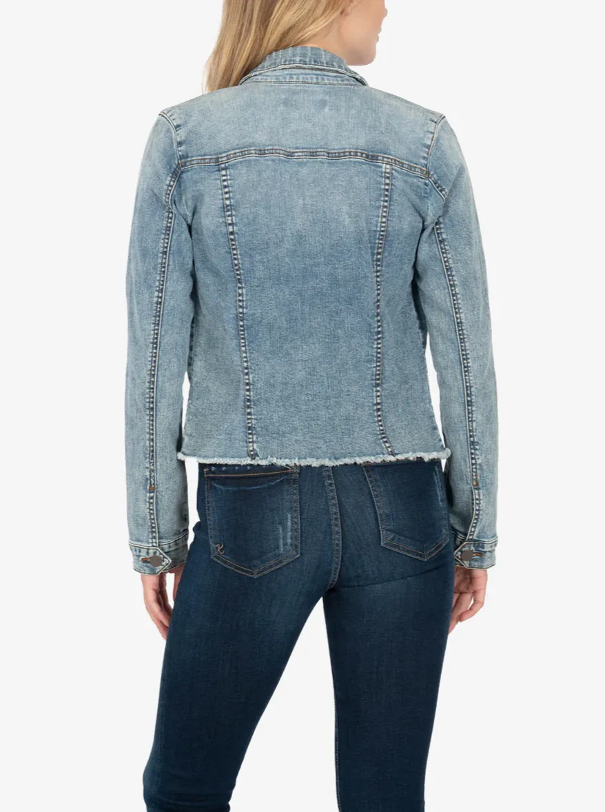 Kara Jacket-No Waist W Fray [Standard W Medium-KJ0314MA9]
