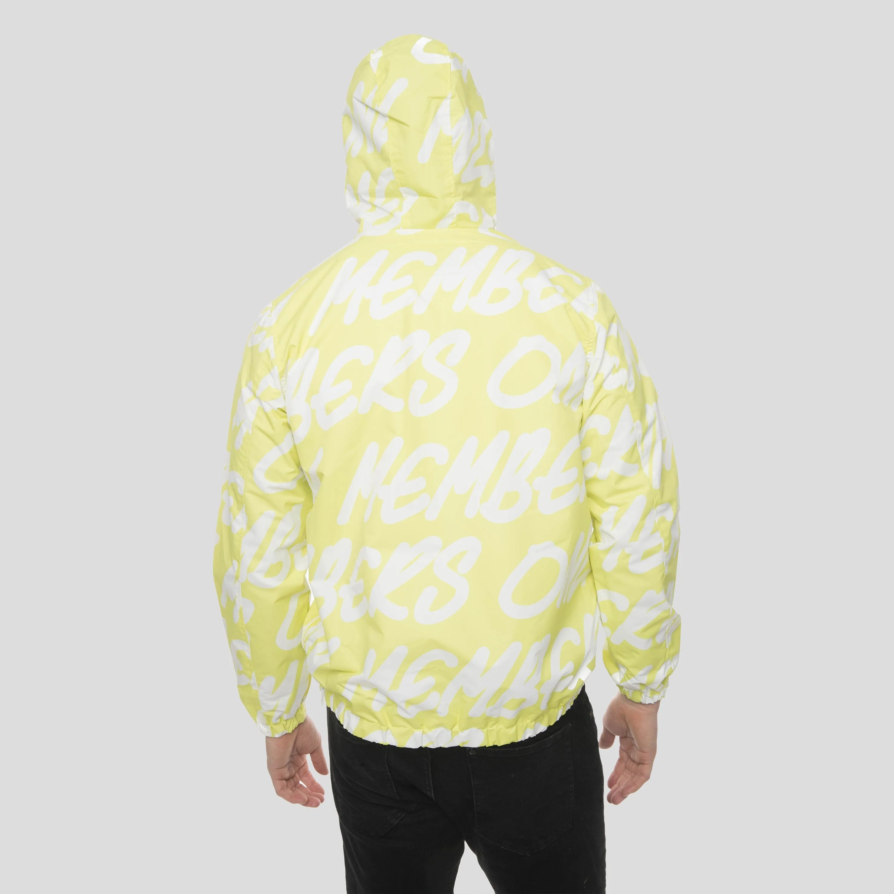 Men's Translucent Camo Print Popover Jacket - FINAL SALE