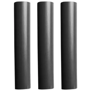 Pacer Battery Cable Heat Shrink Tubing - 1" x 12" - Black (3-Pieces) [BEHS1-12BK-3]