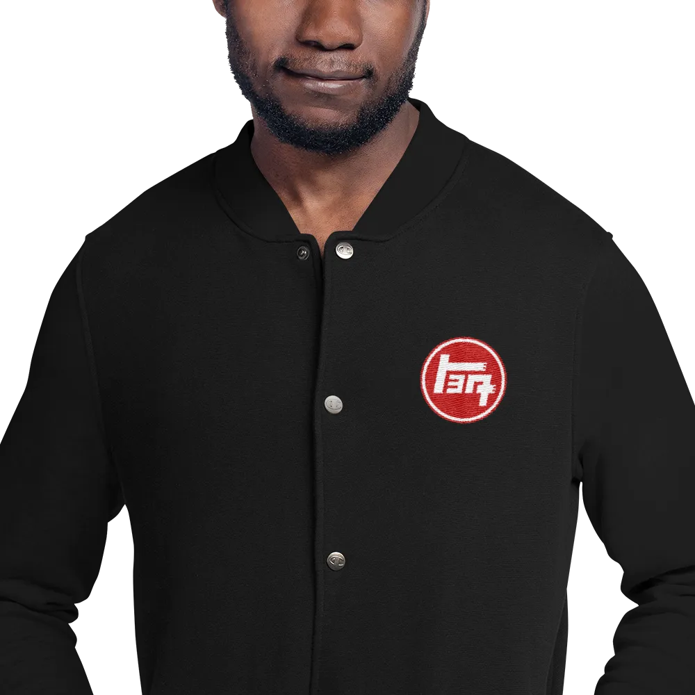 TEQ Embroidered Champion Bomber Jacket