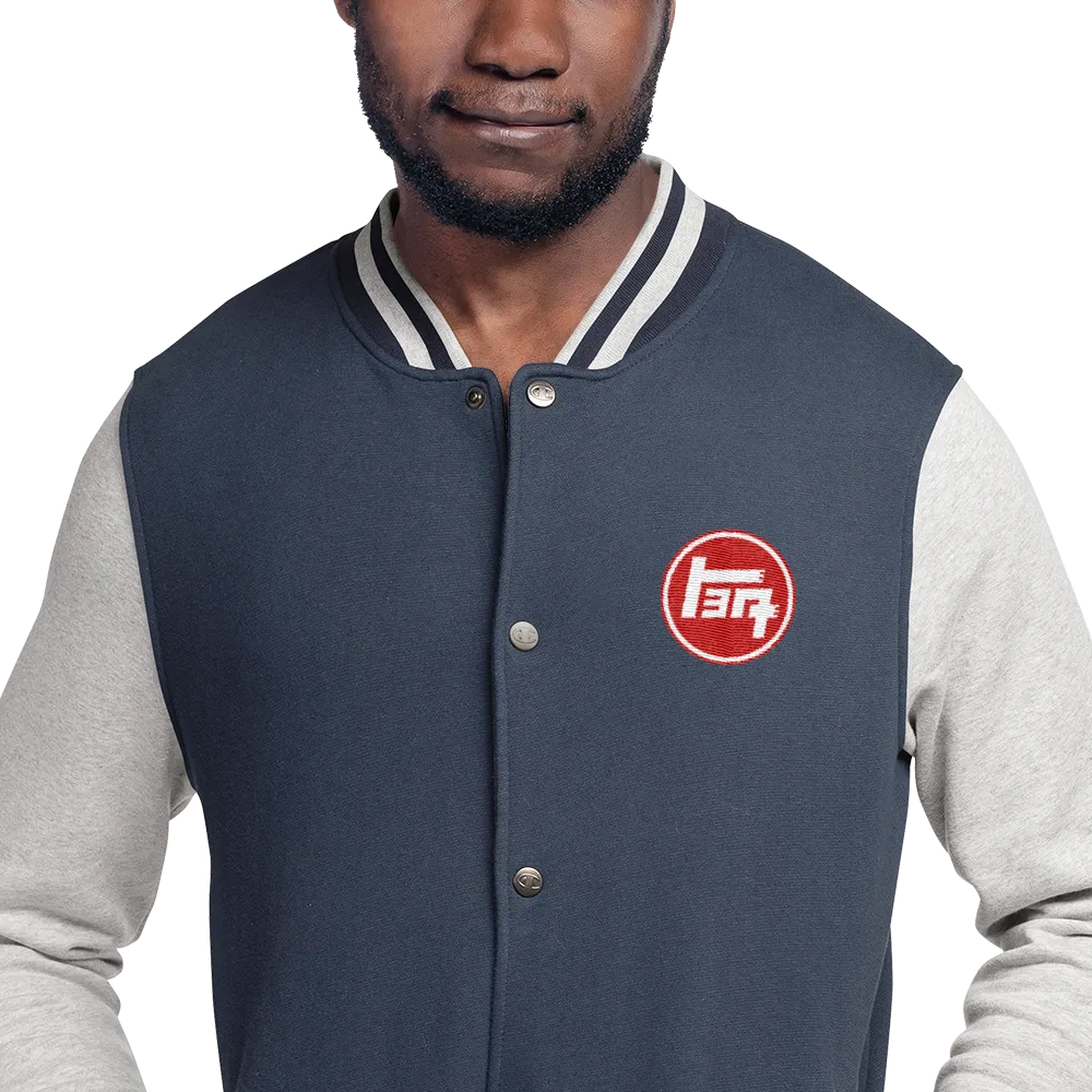 TEQ Embroidered Champion Bomber Jacket