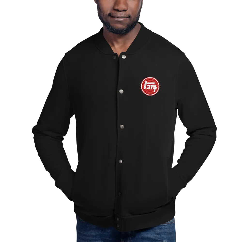 TEQ Embroidered Champion Bomber Jacket
