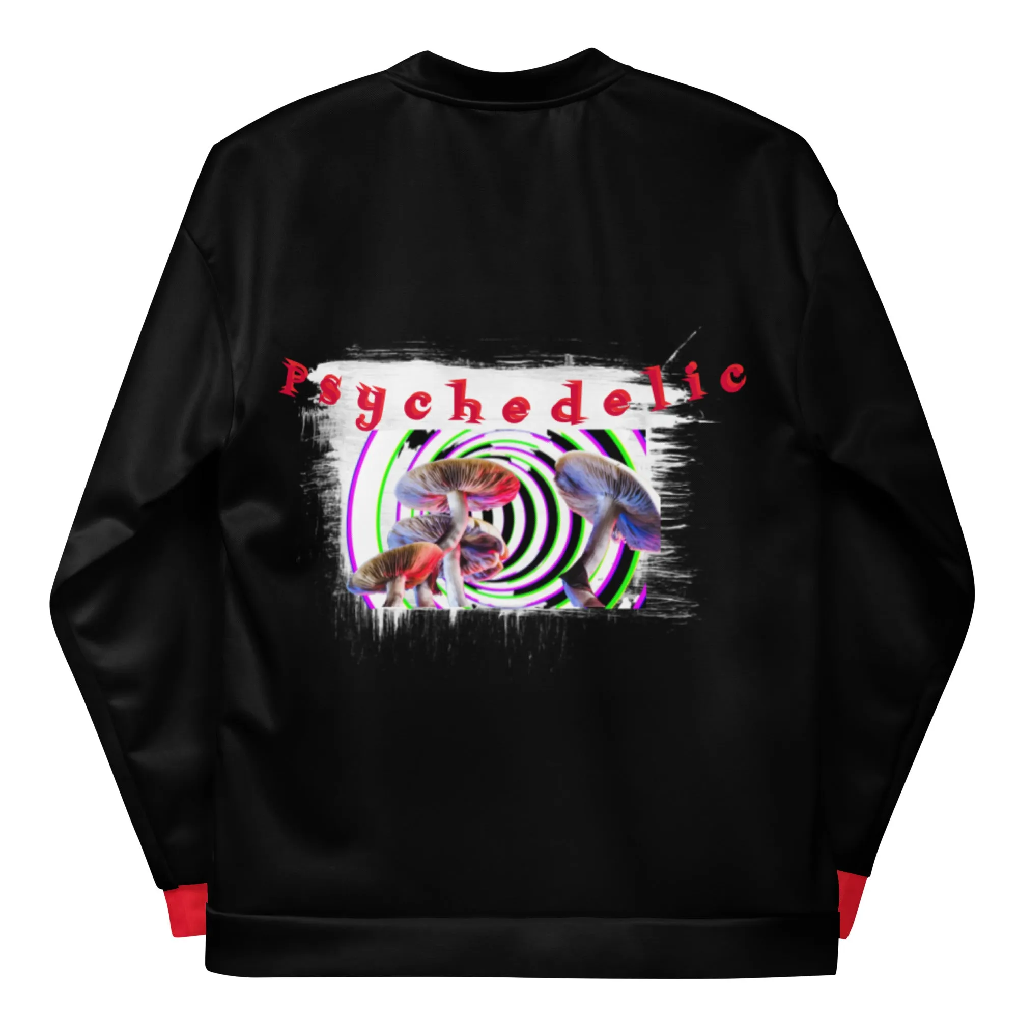 Unisex Psychedelic Bomber Jacket