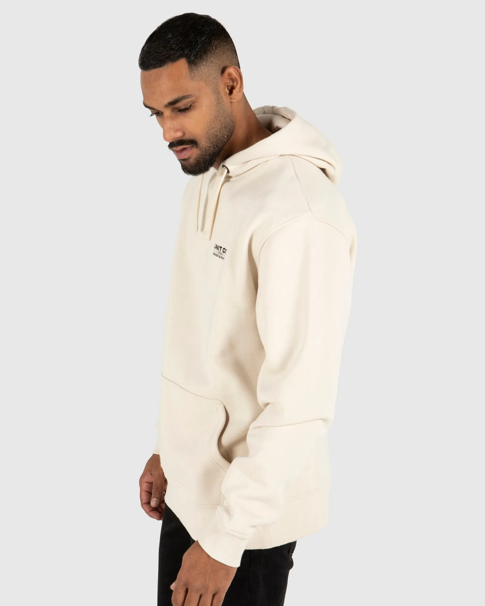 UNIT Mens Worldwide Pull Over Hoodie