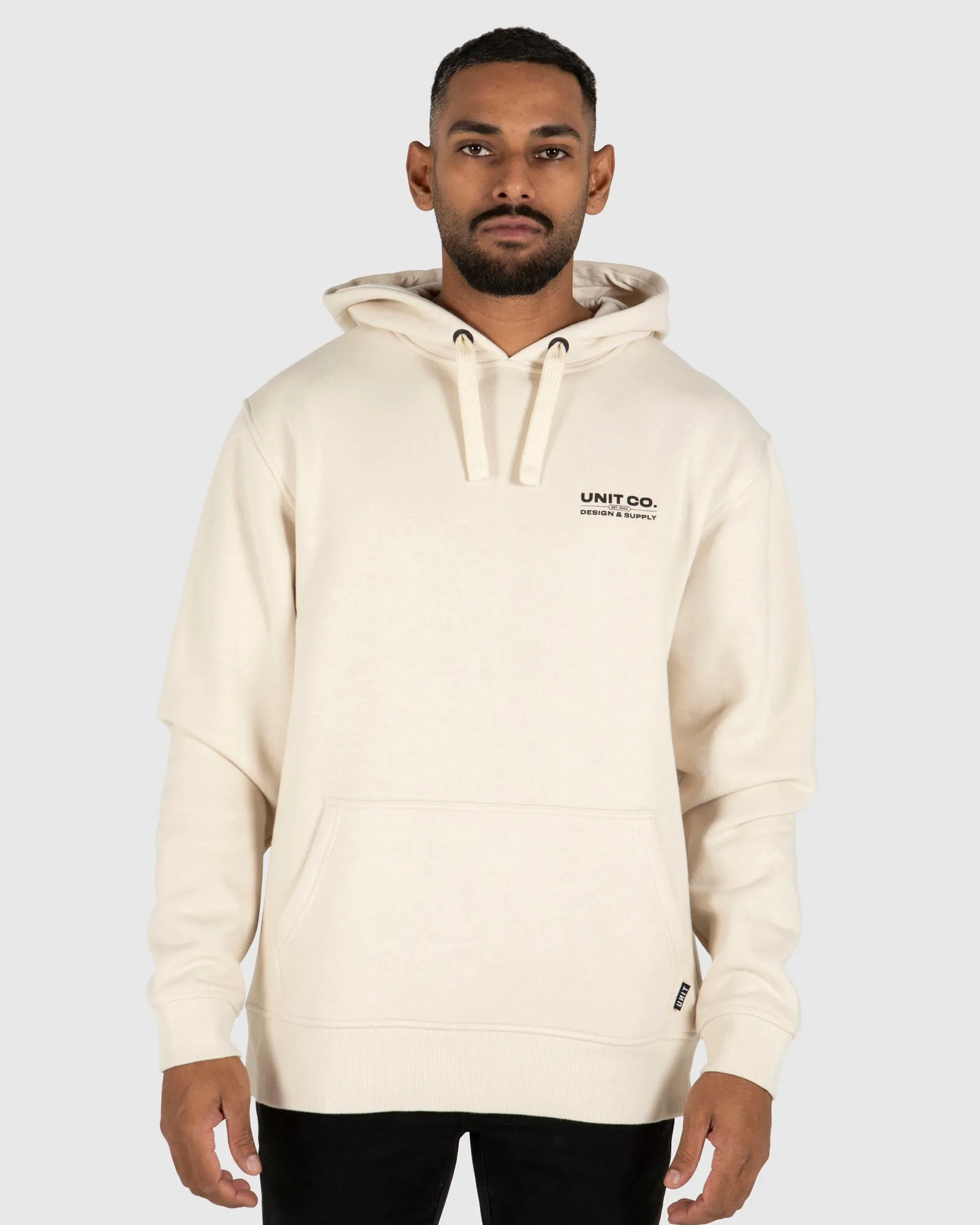UNIT Mens Worldwide Pull Over Hoodie