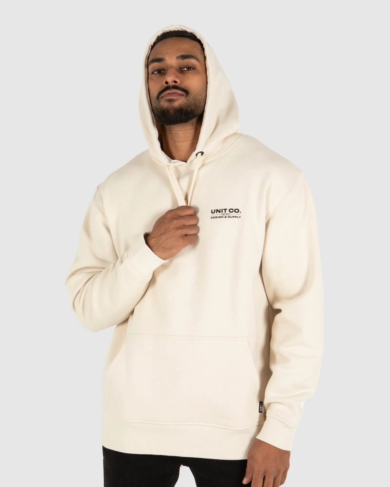 UNIT Mens Worldwide Pull Over Hoodie